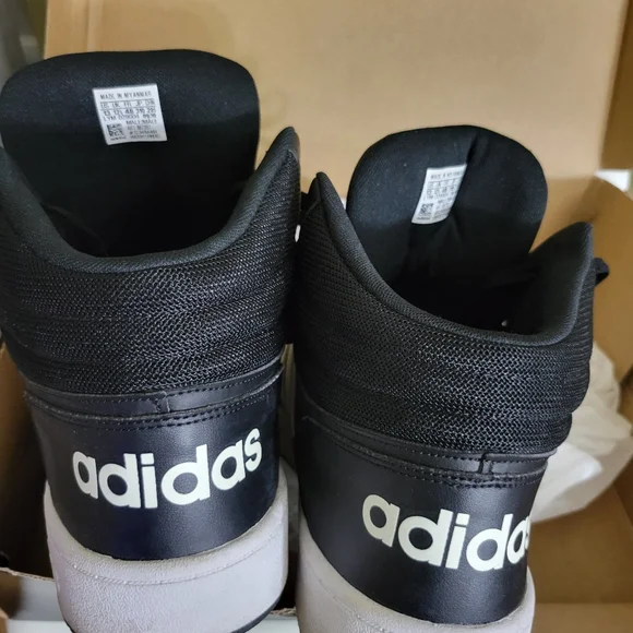 Adidas ..Black Leather. Sz 13 Men's - Picture 7 of 8